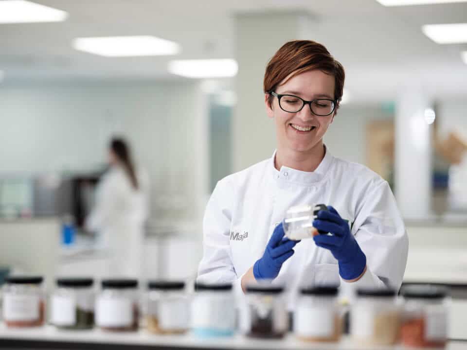 Maja is the Laboratory Manager, where her and her team test in the laboratory pet food and all the raw ingredients that go into the pet food recipe.