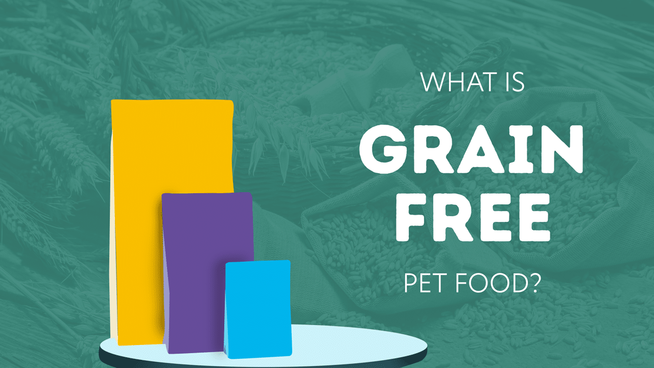 ¿Qué es el alimento para mascotas Grain Free?