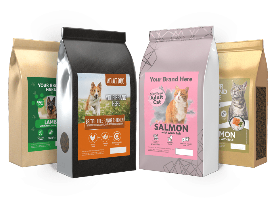 Start your own range of pet food for cats and dogs. GA Pet Food Partners are passionate about making and delivering the world’s finest pet food. As a partner, you can use our expertise to create your own private label success.